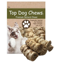 Buffalo Cheek Rolls – 5 Pack Bully-Dusted Dog Treat